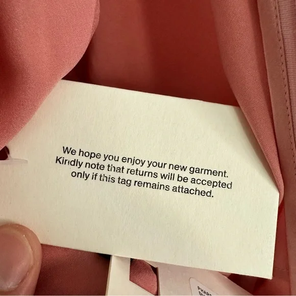 STAUD Phare Silk Dress in Rose Size: 12, NWT - Picture 13 of 16